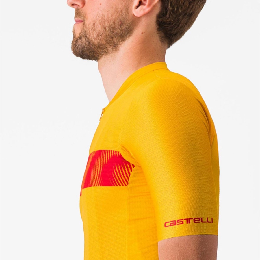 Maglia Castelli UNLIMITED ENDURANCE Uomo Rosse | 27604FLUG