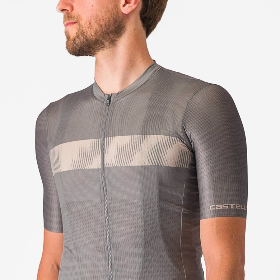 Maglia Castelli UNLIMITED ENDURANCE Uomo Grigie | 86125ZFHQ