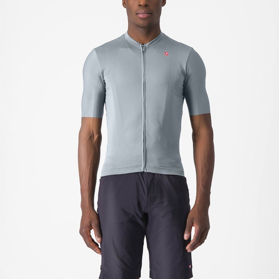 Maglia Castelli UNLIMITED ENTRATA 2 Uomo Blu Grigie | 74890RXCN