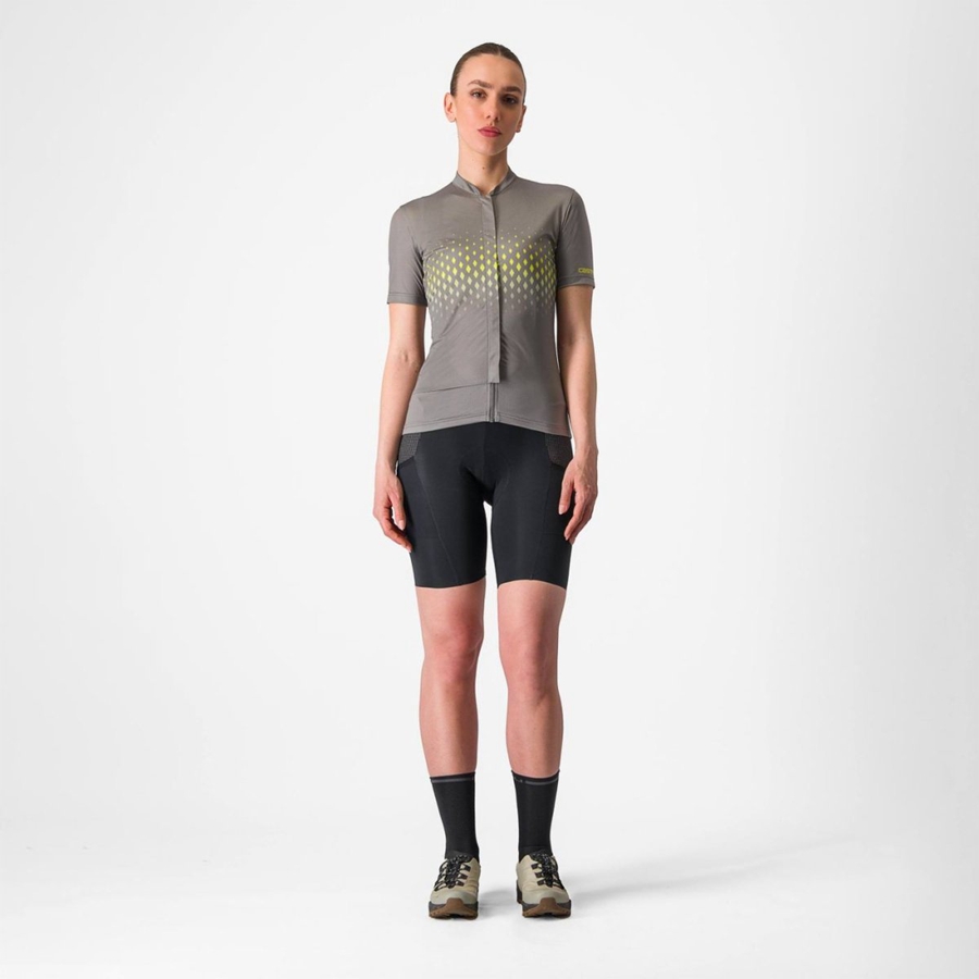 Maglia Castelli UNLIMITED SENTIERO 3 Donna Grigie | 15963CEKM