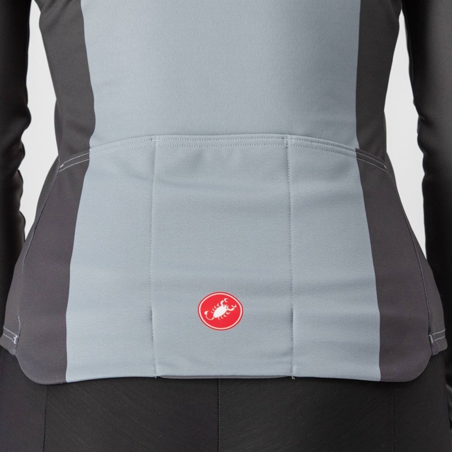 Maglia Castelli UNLIMITED W THERMAL Donna Nere Grigie | 35284WLXI