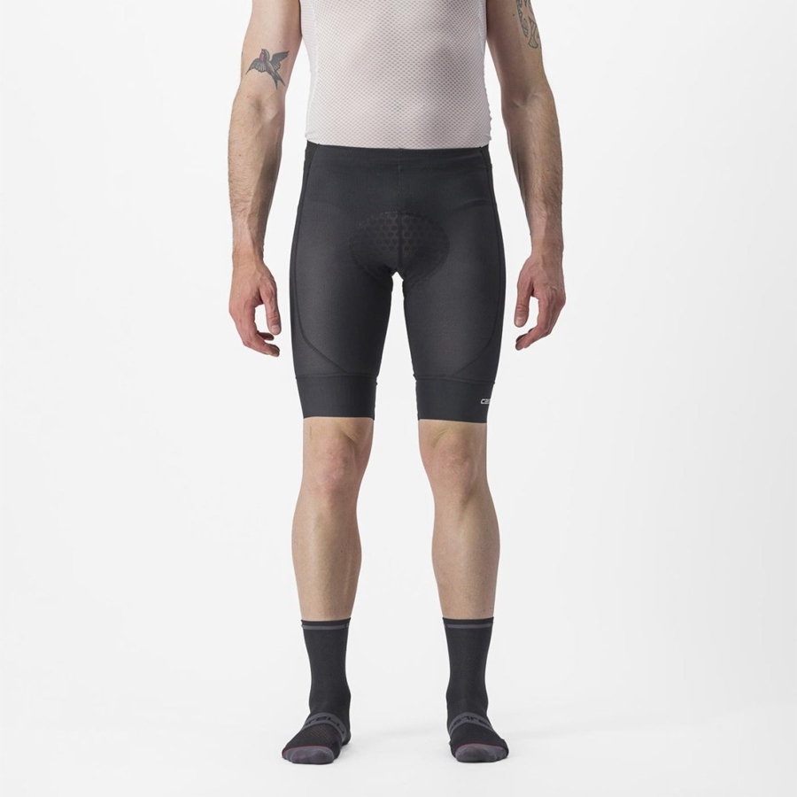 Pantaloncini Castelli TRAIL LINER Uomo Nere | 05237LOCR