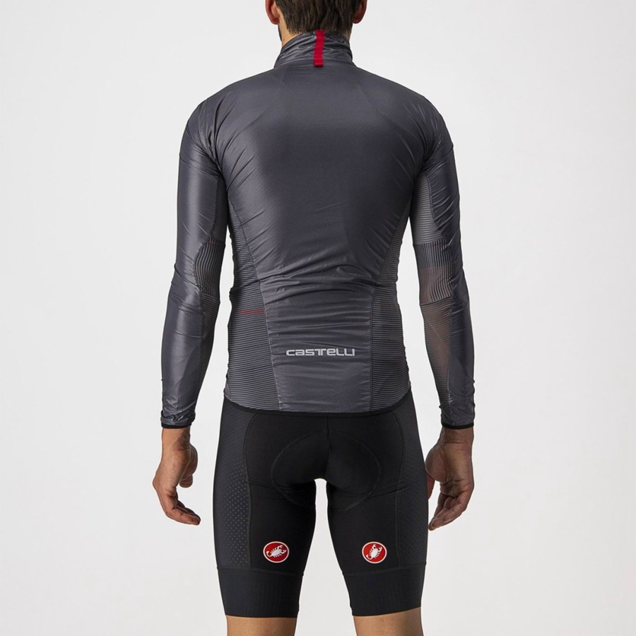 Protezione Castelli ARIA SHELL Uomo Grigie Scuro | 32405WSLA