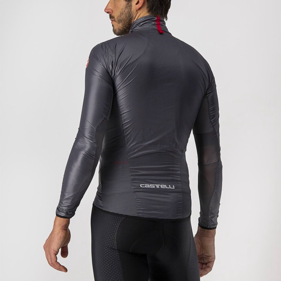 Protezione Castelli ARIA SHELL Uomo Grigie Scuro | 32405WSLA