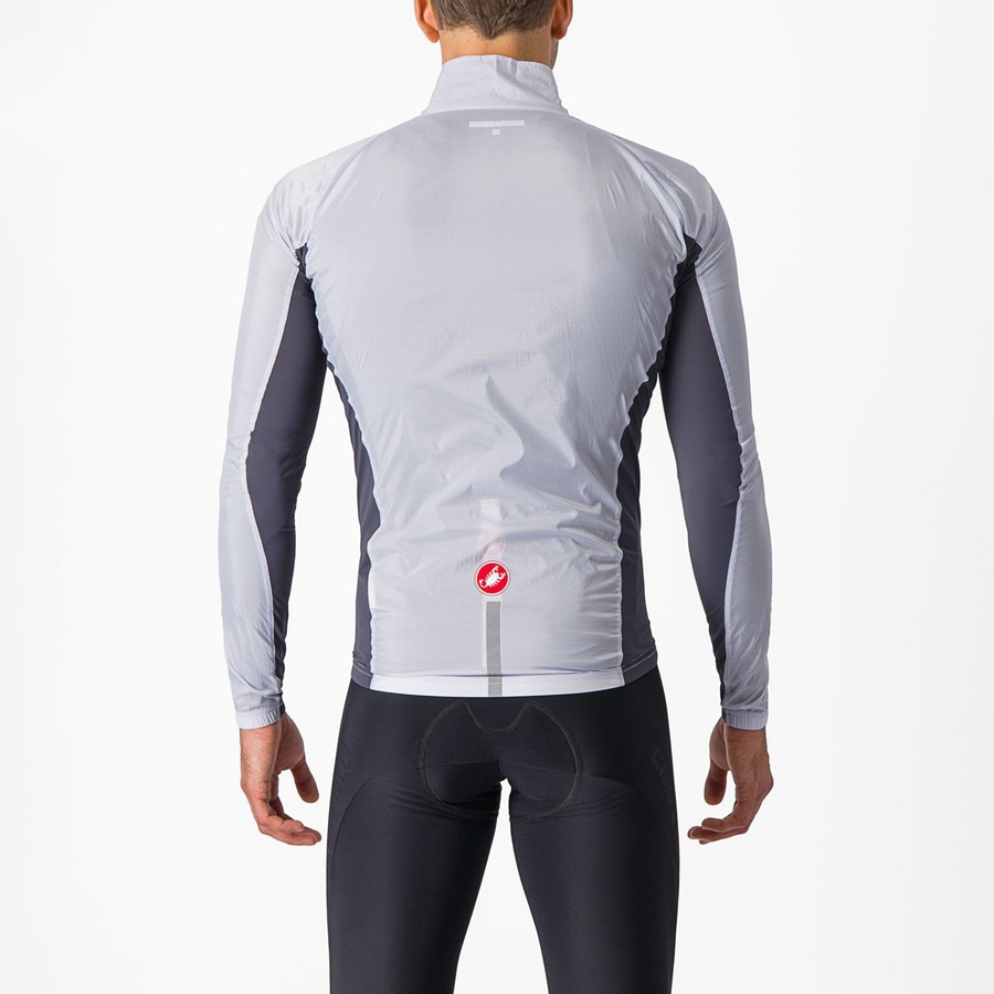 Protezione Castelli SQUADRA STRETCH Uomo Argento Grigie Grigie Scuro | 60728JRAB