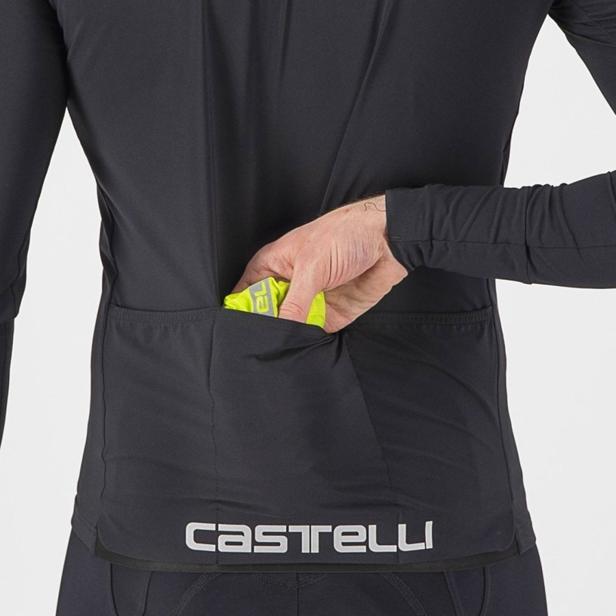 Protezione Castelli SQUADRA STRETCH Uomo Verdi Chiaro Grigie Scuro | 96340SKLZ