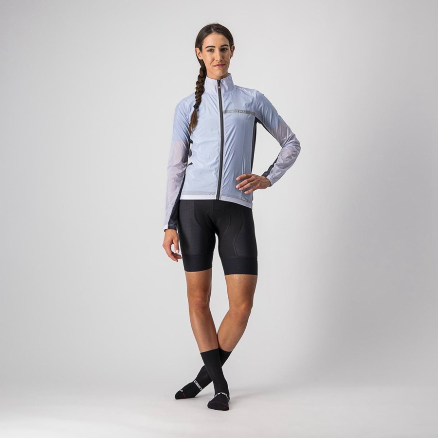 Protezione Castelli SQUADRA STRETCH W Donna Argento Grigie Grigie Scuro | 23695NZLS