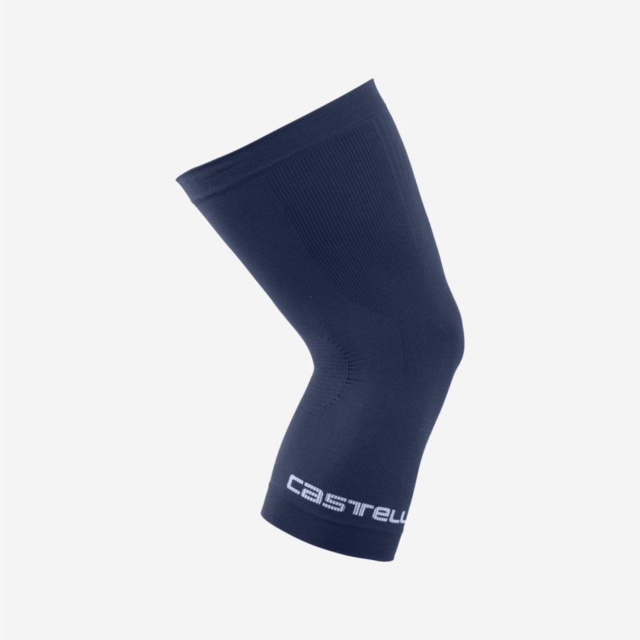 Scaldamuscoli Castelli PRO SEAMLESS KNEE WARMER Donna Blu | 13247PWAF