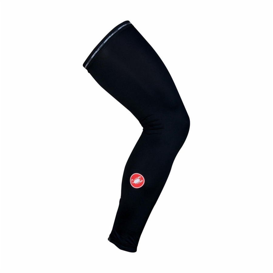 Scaldamuscoli Castelli UPF 50 + LIGHT LEG SLEEVES Donna Nere | 54238IKFW