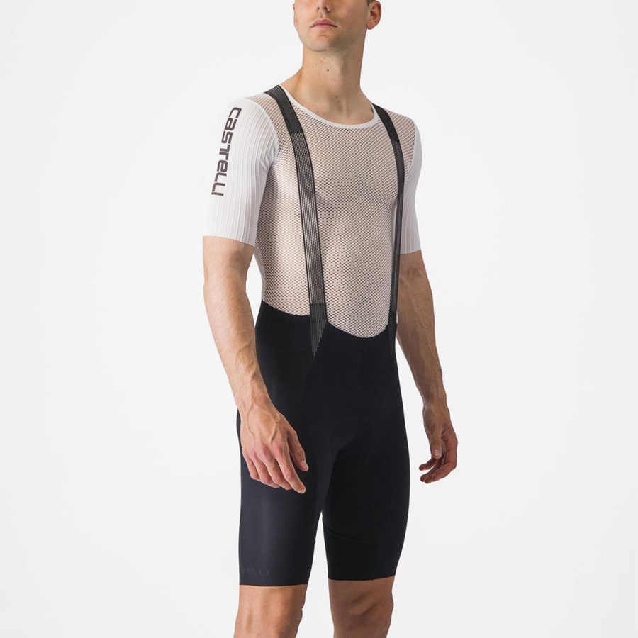 Strato Di Base Castelli BOLERO SS Uomo Bianche | 49082HRUE