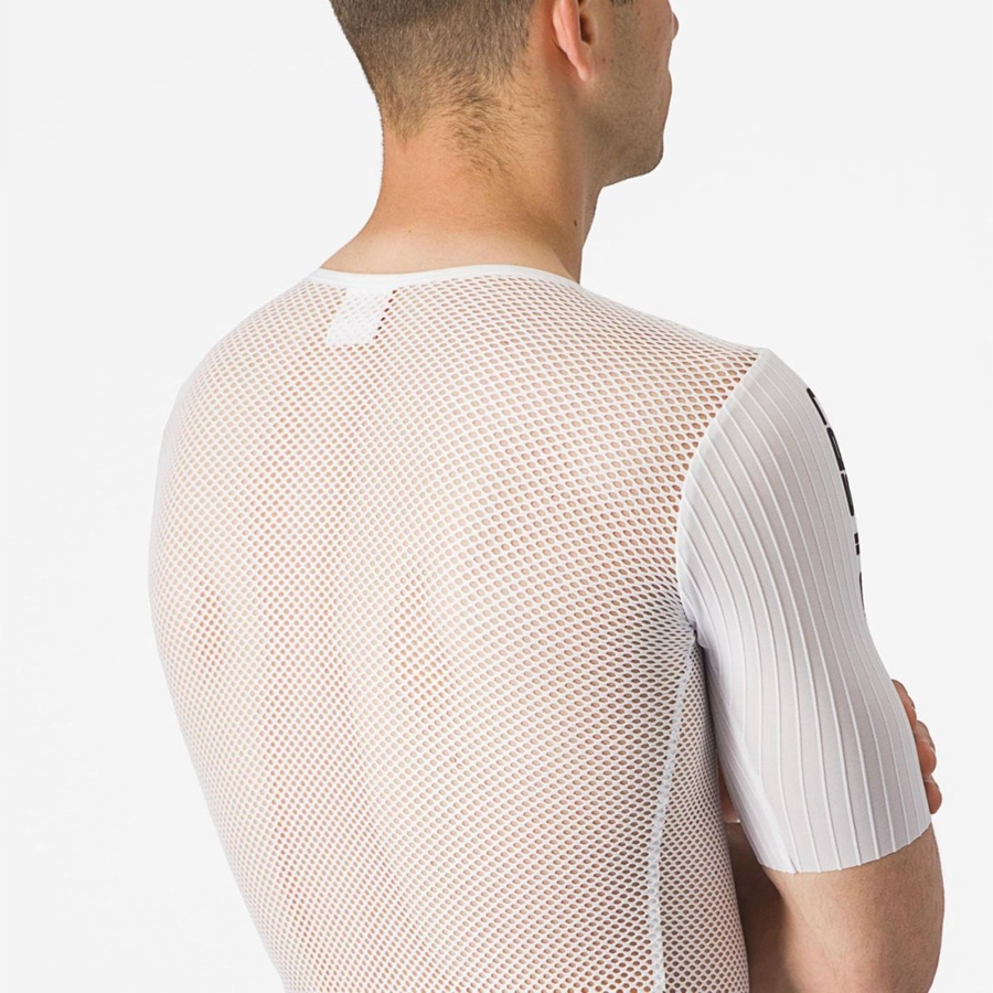 Strato Di Base Castelli BOLERO SS Uomo Bianche | 49082HRUE