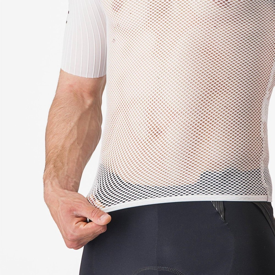 Strato Di Base Castelli BOLERO SS Uomo Bianche | 49082HRUE