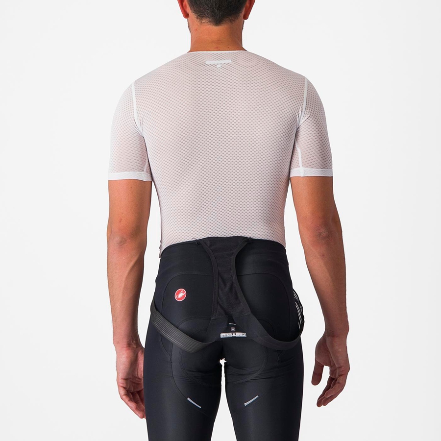 Strato Di Base Castelli PRO MESH 2.0 SHORT SLEEVE Uomo Bianche | 94701WDQH