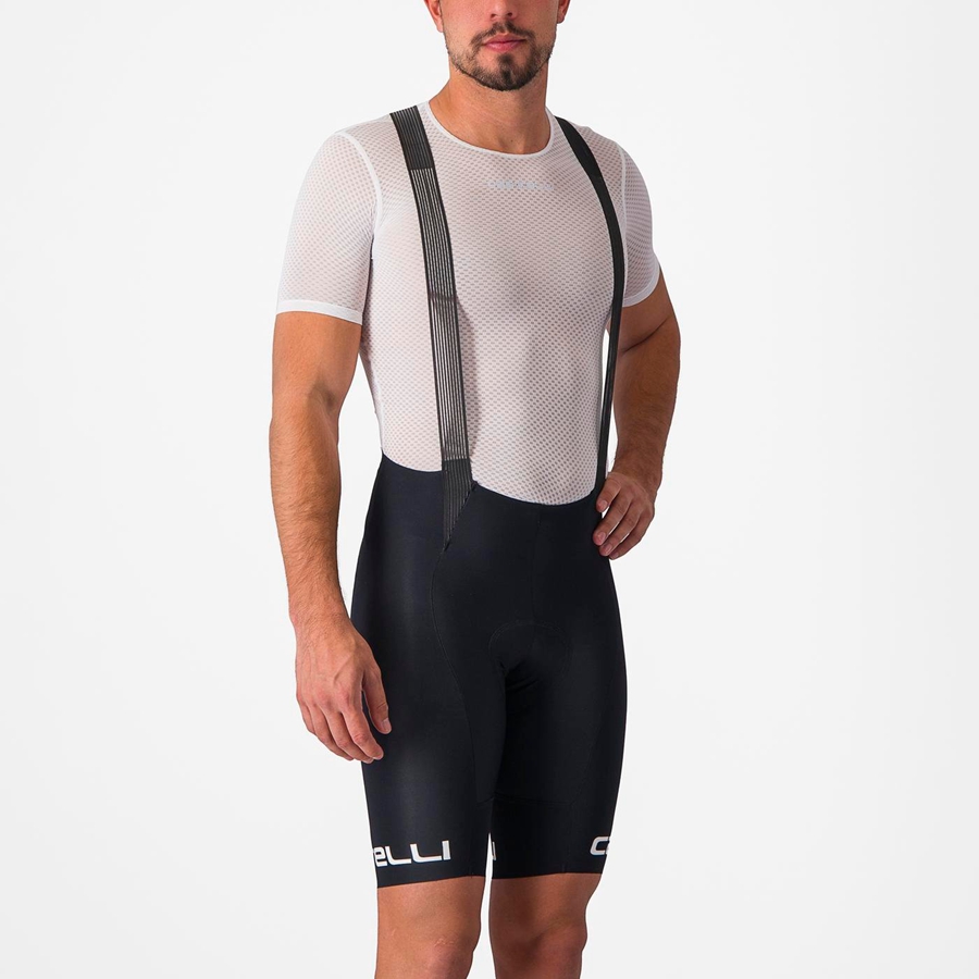 Strato Di Base Castelli PRO MESH 2.0 SHORT SLEEVE Uomo Bianche | 94701WDQH