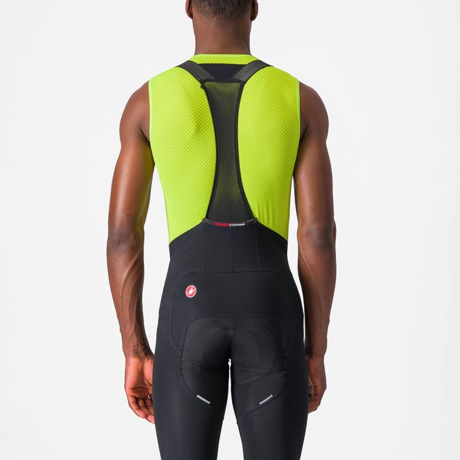 Strato Di Base Castelli PRO MESH 2.0 SLEEVELESS Uomo Verdi Chiaro | 79586EBUV