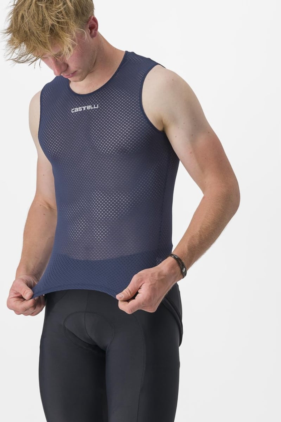 Strato Di Base Castelli PRO MESH 2.0 SLEEVELESS Uomo Blu | 09768MZBC